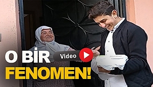 Sosyal medyadan kazandığı ilk parayla köylülere baklava ikram etti