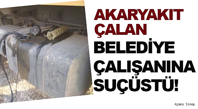 AKARYAKIT HIRSIZI YAKAYI ELE VERDİ!