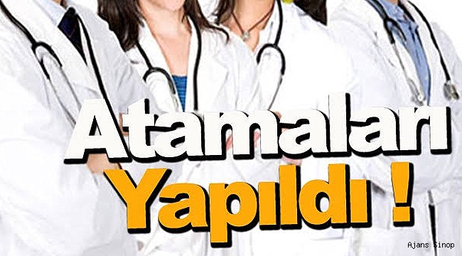 Sinop'a 30 yeni sağlık çalışanı atandı