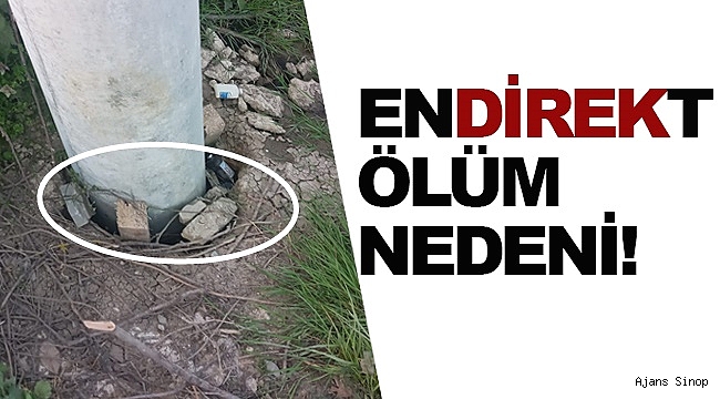 İŞİ YARIM BIRAKILAN ELEKTRİK DİĞREĞİ KURBANLARINI BEKLİYOR!