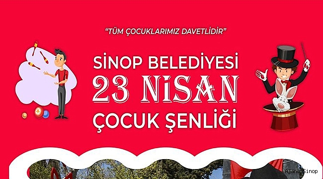Sinop'ta 23 Nisan programı belli oldu