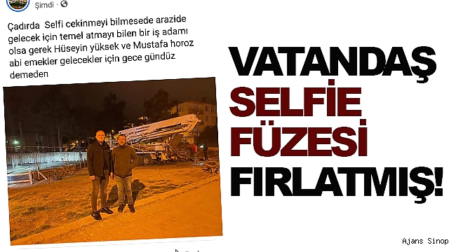 VATANDAŞTAN İFTAR SELFİELERİNE FÜZE GİBİ GÖNDERME!