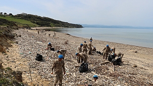  Sinop'ta jandarmadan kapsamlı çevre temizliği