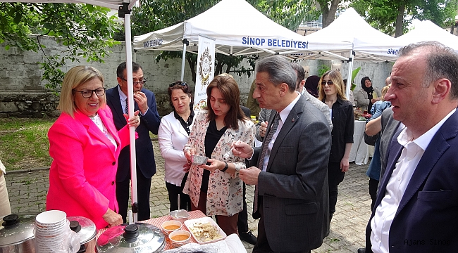 SİNOP'UN YÖRESEL ÜRÜNLERİ SERGİLENDİ