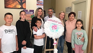 Türkeli'de "Maskelerimiz Çiçek Açtı" projesi
