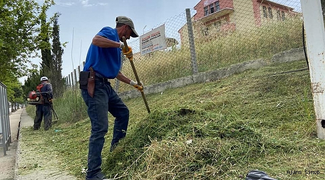 Boyabat'ta çevre düzenlemeleri sürüyor