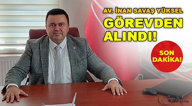 Görevden alındı!