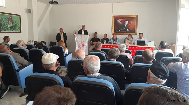 Sinop Damızlık Sığır Yetiştiricileri Birliği başkanını seçti