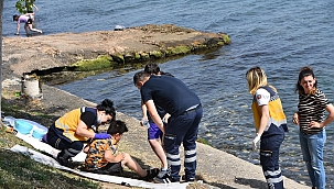 Sinop'ta 11 yaşındaki yabancı uyruklu çocuk boğulma tehlikesi geçirdi
