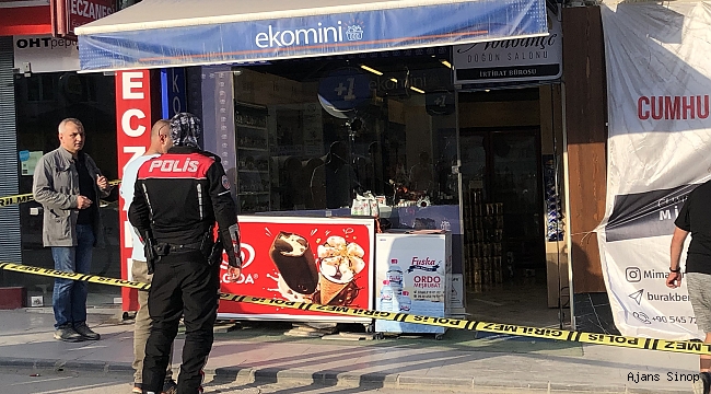 Sinop'ta kurşunlanan marketin sahibi konuştu!