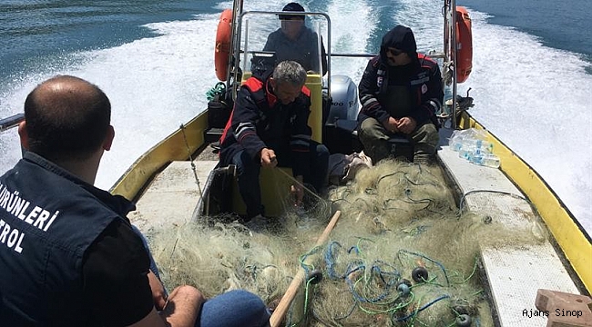 Sinop'ta yasaklı dönemde sazan avcılarına 43 bin TL para cezası