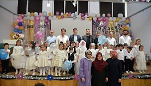 Türkeli'de Kur'an kursu öğrencilerinin yıl sonu etkinliği