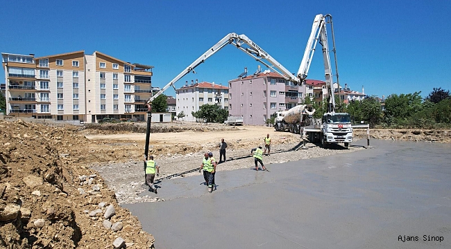 Gerze'de imam hatip lisesinin temeli atıldı