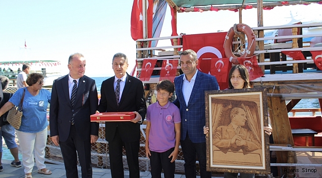 Atatürk'ün Sinop'a gelişinin 94. yıldönümü kutlandı