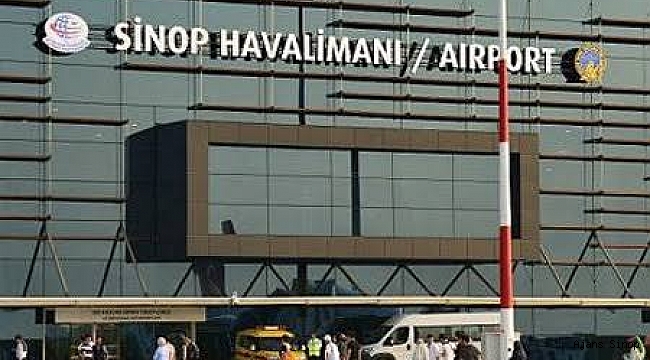 Sinop Havalimanı'nda 8 ayda 47 bin 500 kişi uçtu