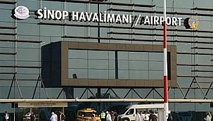 Sinop Havalimanı'nda 8 ayda 47 bin 500 kişi uçtu