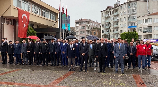 Sinop'ta Gaziler Günü kutlandı