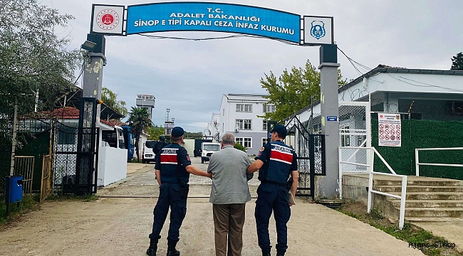 Sinop'ta hırsızlıktan 24 yıl hükümlü şahıs yakalandı
