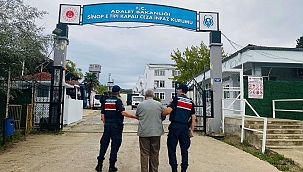 Sinop'ta hırsızlıktan 24 yıl hükümlü şahıs yakalandı