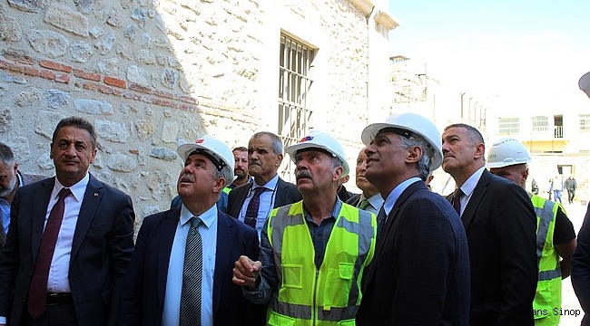 Tarihi Sinop Cezaevi yıl sonuna kadar tamamlanacak