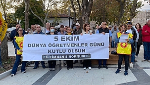 EĞİTİM-SEN SİNOP ŞUBESİ'NDEN BASIN AÇIKLMASI!