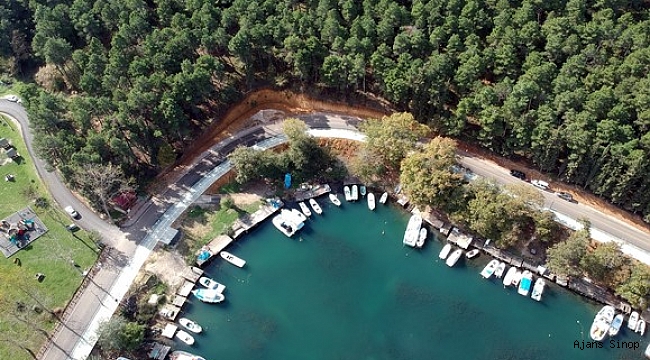 Hamsilos'un güzelliğine güzellik katan çalışmalarda sona gelindi