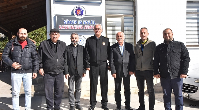 İL JANDARMA KOMUTANI KD. ALB. FERHAT KURAN GAZETECİLER İLE BİR ARAYA GELDİ!