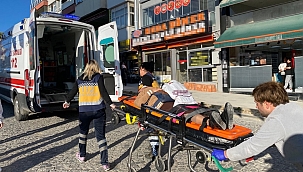 Sinop'ta motosiklet kazası: 2 yaralı