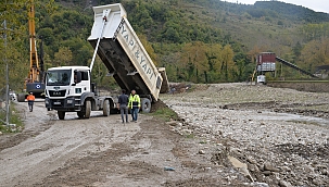 Türkeli'de yeni köprünün yapımına başlandı