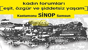 EŞİK Platformunun "EŞİT, ÖZGÜR VE ŞİDDETSİZ YAŞAM" Kadın Forumları Bu hafta KARADENİZ'li Kadınları Buluşturuyor!