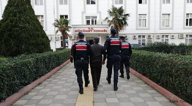 Sinop'ta aranan 4 hırsızlık şüphelisi tutuklandı