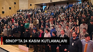 Sinop'ta 'Öğretmenler Günü' kutlamaları