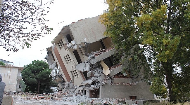Sinop'ta yıkılan eski 112 binası, sağlığa lojistik hizmet verecek