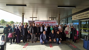Sinop'tan 38 kişi kutsal topraklara uğurlandı