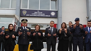 Sinoplu şehidin ismi Polis Merkezi'ne verildi