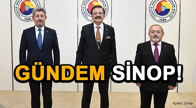 TOBB'DA SİNOP RÜZGARI!