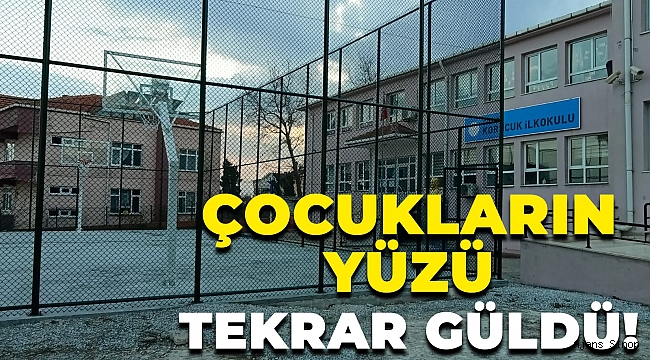 ÇOCUKLARIN YÜZÜ TEKRAR GÜLDÜ!