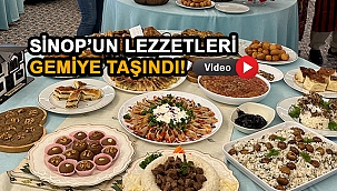 Sinop lezzetleri İstanbul Boğazı'nda yarıştı
