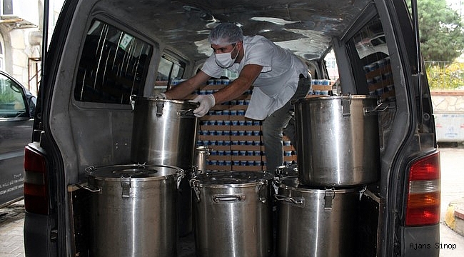 Sinop'ta 7 bine yakın öğrenci ücretsiz yemek hizmeti alıyor