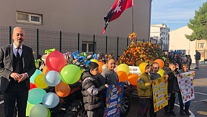 Sinop'ta manavlı Yerli Malı Haftası kutlaması