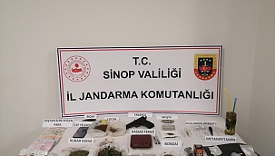 Sinop'ta uyuşturucu operasyonu