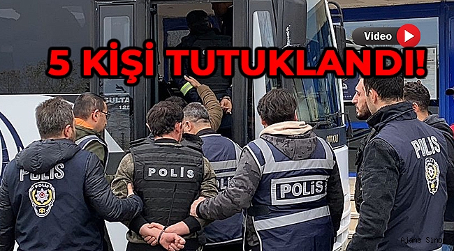 Sinop'taki silahlı kavganın taraflarından 5 kişi tutuklandı