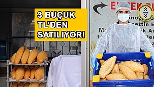 Sinop'ta öğrencilerin ürettiği ekmekler uygun fiyata halka satılıyor