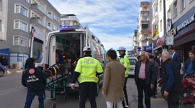 Sinop’ta trafik kazası: 1 yaralı