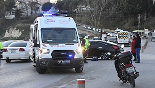 Sinop'ta trafik kazası: 1 yaralı