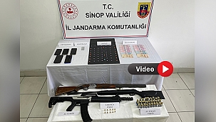 Türkeli'de torbacı operasyonunda 5 kişi gözaltına alındı