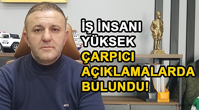 Yüksek; "Türkiye halkının karşısındaki rakibi Amerika Birleşik Devletleri'dir."