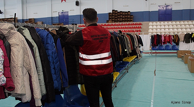 Depremzedeler için 'sosyal mağaza' kuruldu