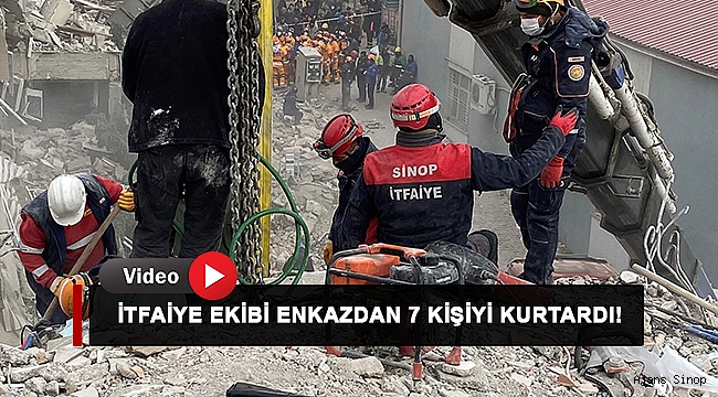 İTFAİYE EKİBİ, BÖLGEDEKİ ÇALIŞMALARINI TAMAMLAYIP SİNOP'A DÖNDÜ!