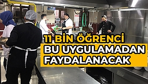 SİNOP'TA 11 BİN ELLİ YEDİ ÖĞRENCİ ÜCRETSİZ YEMEK UYGULAMASINDAN FAYDALANACAK